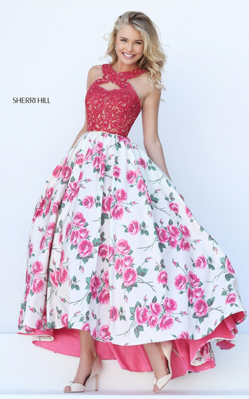 2016 Sherri Hill Dress Collection Sherri Hill 50481 Lace -7400