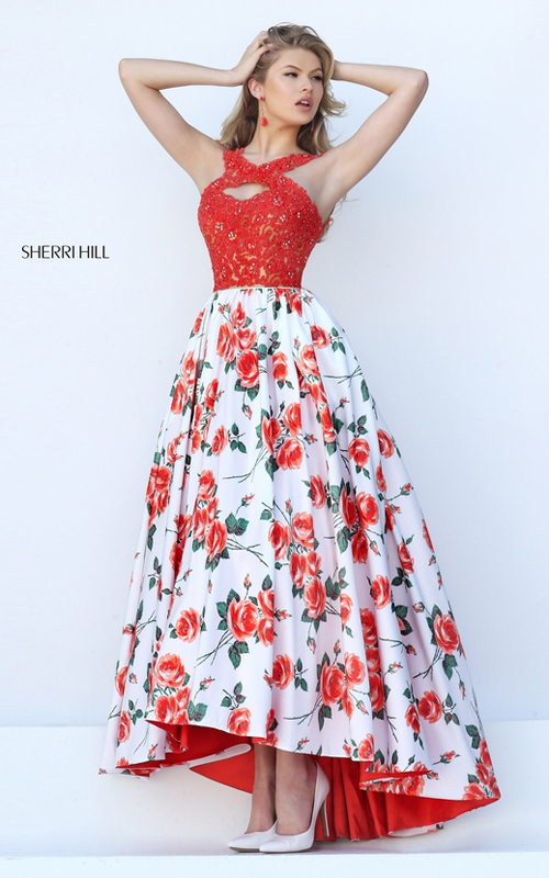2016 Sherri Hill Dress Collection Sherri Hill 50481 Lace -9285